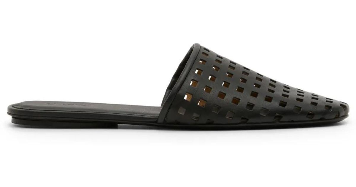 Distesa Marsèll Distesa Forata Perforated Mules in Black | Lyst