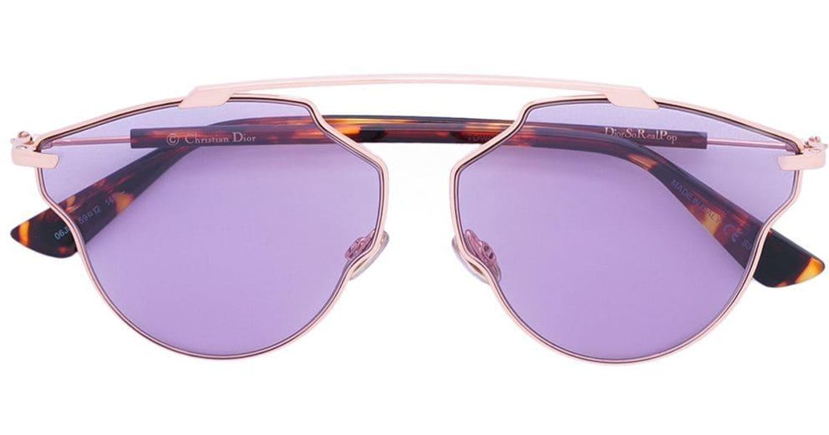 Dior Soreal Purple / Pink Sunglasses Christian Dior DiorSoReal KM98R | Mercari main image 2