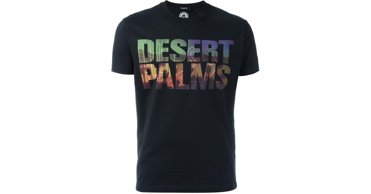 dsquared2 desert palms t shirt
