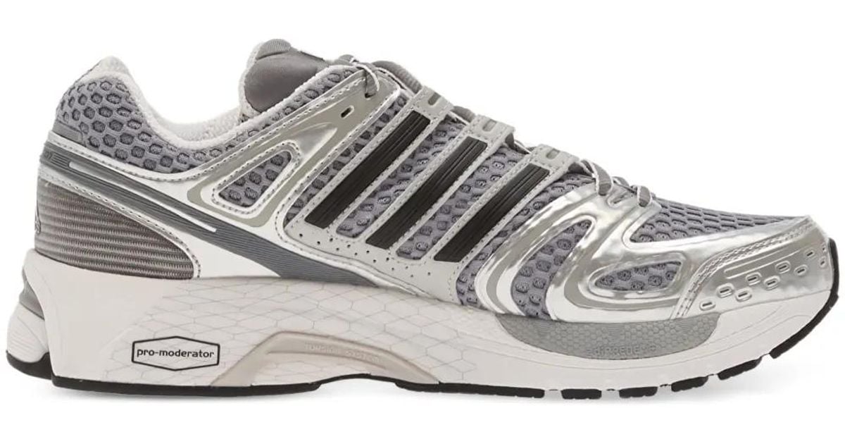 adidas Adistar Control 5 Sneakers in Gray | Lyst