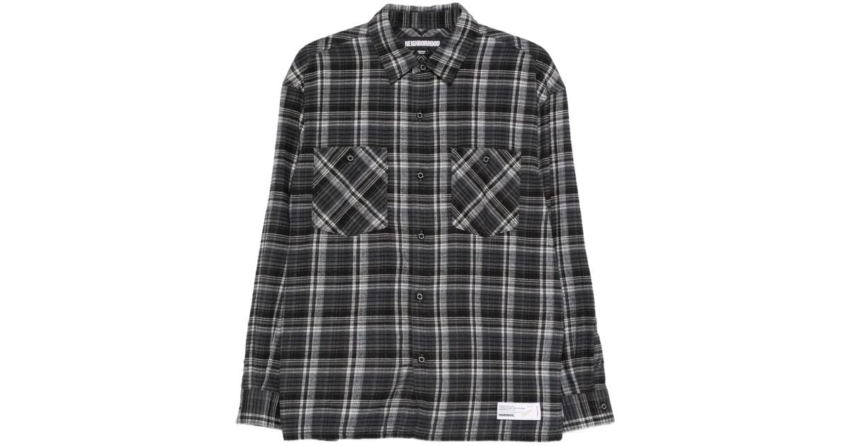 NEIGHBORHOODCLAN NEIGHBORHOOD CLAN TARTAN CHECK SHIRT LS TARTAN