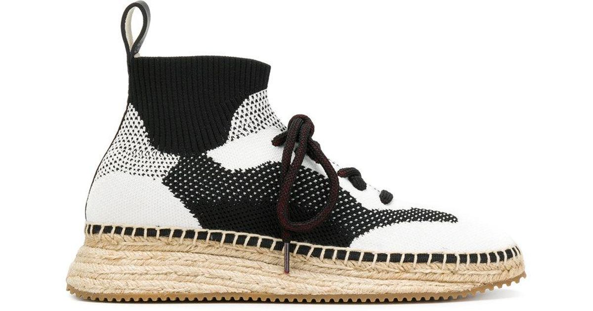 alexander wang dakota knit espadrilles