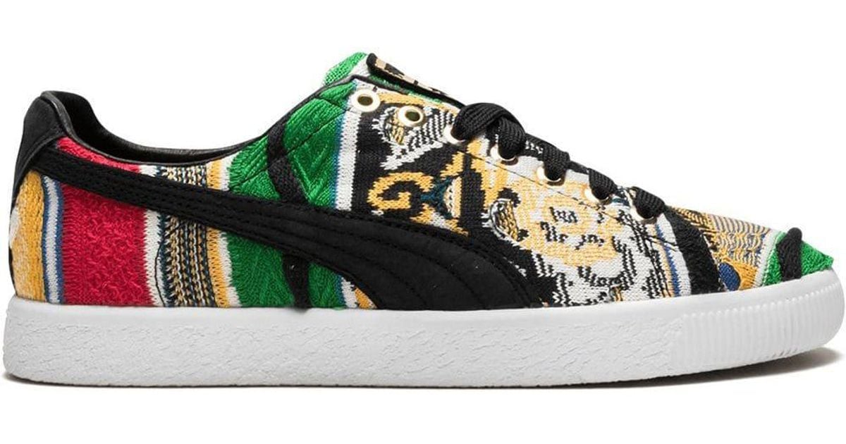 PUMA Clyde Coogi Sneakers in Yellow (Green) for Men | Lyst