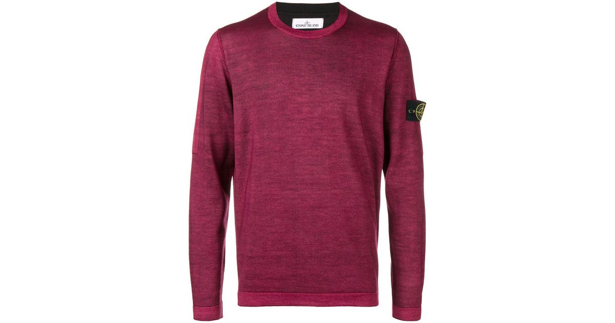 slim fit crew neck