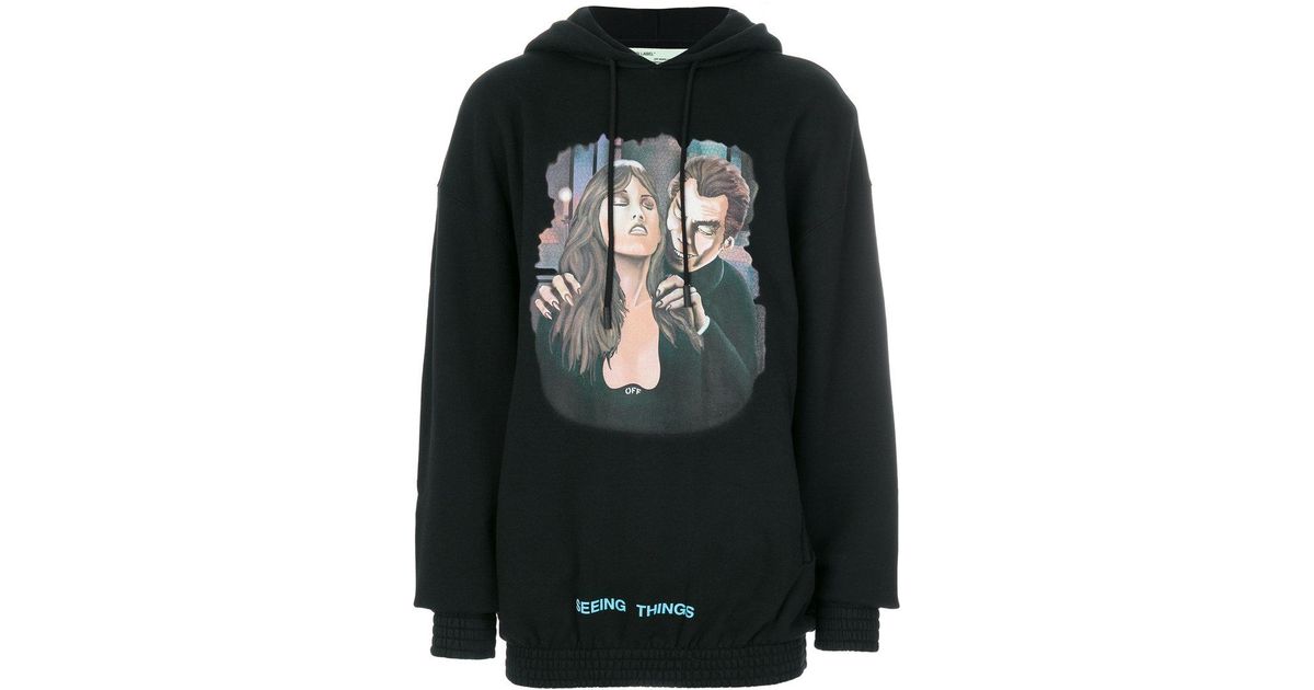 Off white vampire hoodie Clearance