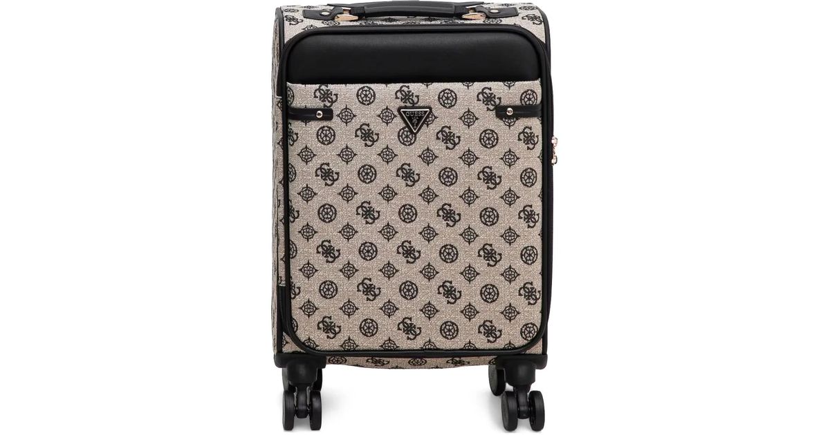 Valise Cabine GUESS Verona – Trolley Dark Black / Gris, Neuve Sous Emballage