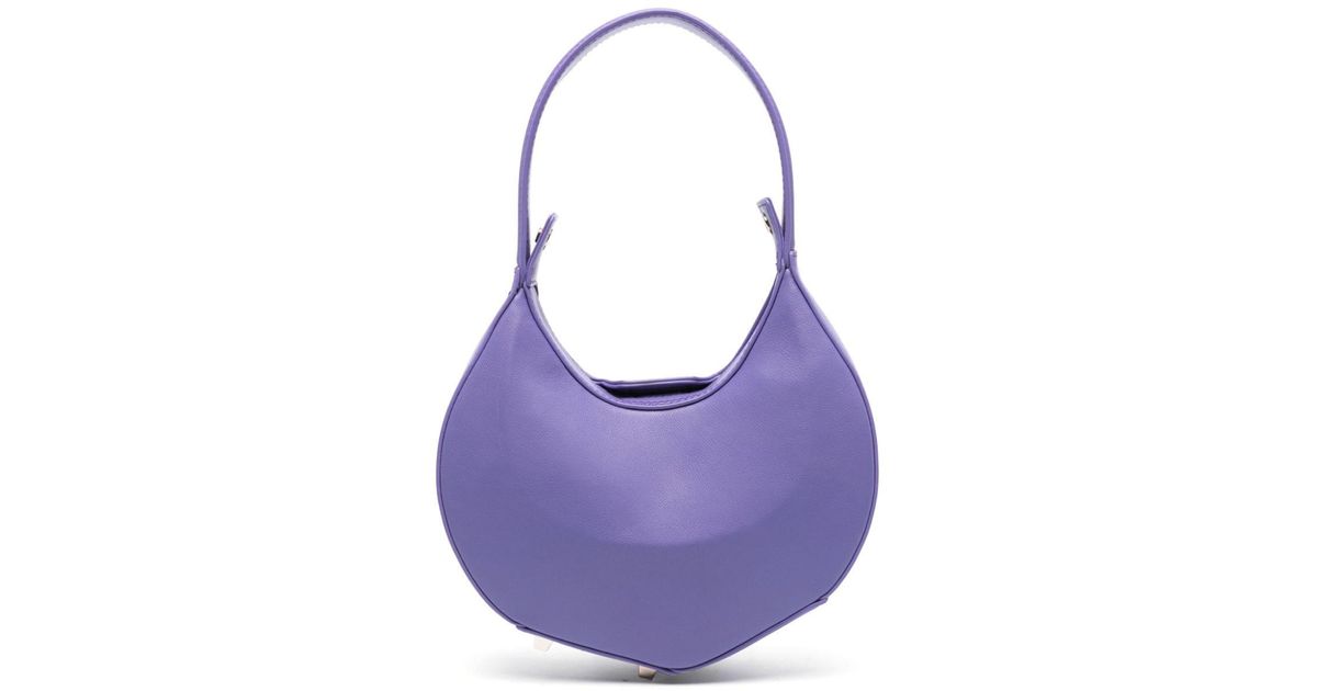 Patrizia Pepe Small Hobo Bangle Bag in Purple | Lyst