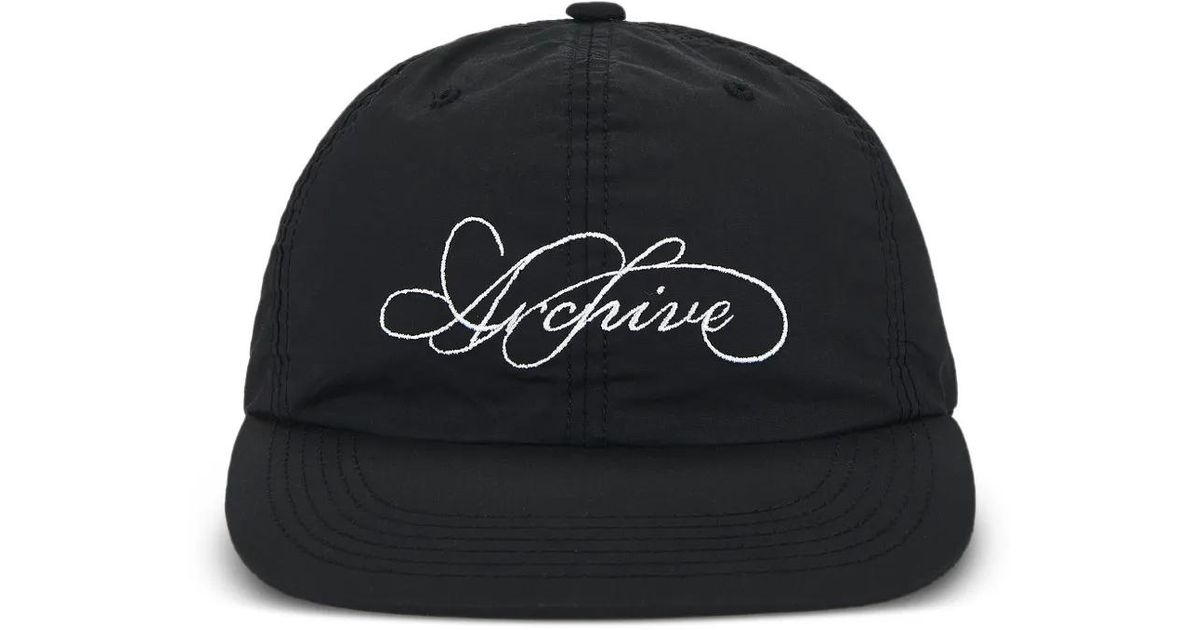 ★POST ARCHIVE FACTION★ CORPORATION CAP BLACK POST ARCHIVE FACTION (PAF) 6.0 Cap in Black | FWRD