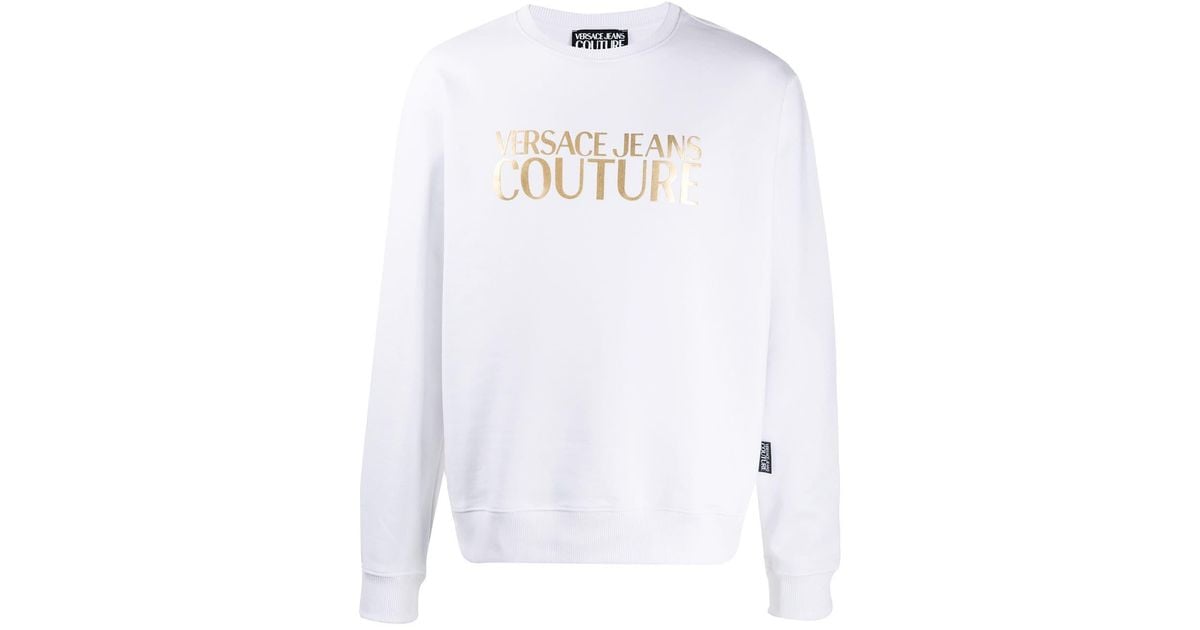 versace jumper white