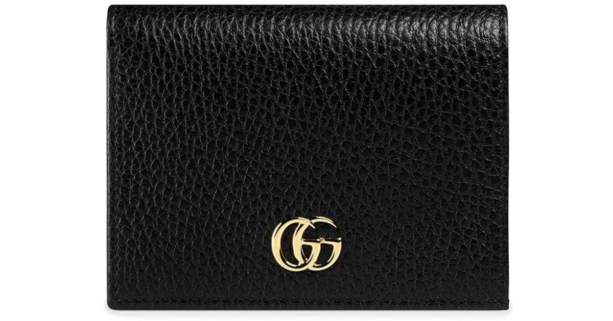 Gucci Portacarte In Pelle in Black 