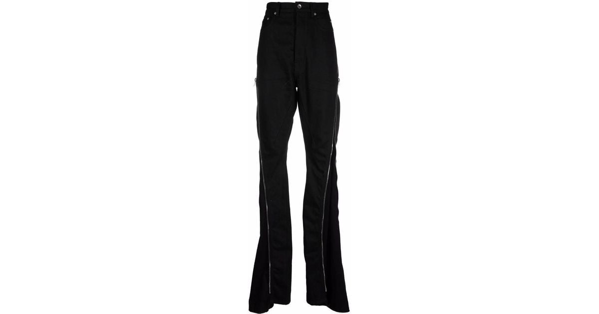 Rick owens似 black flare denim opium m74187635858_1.jpg