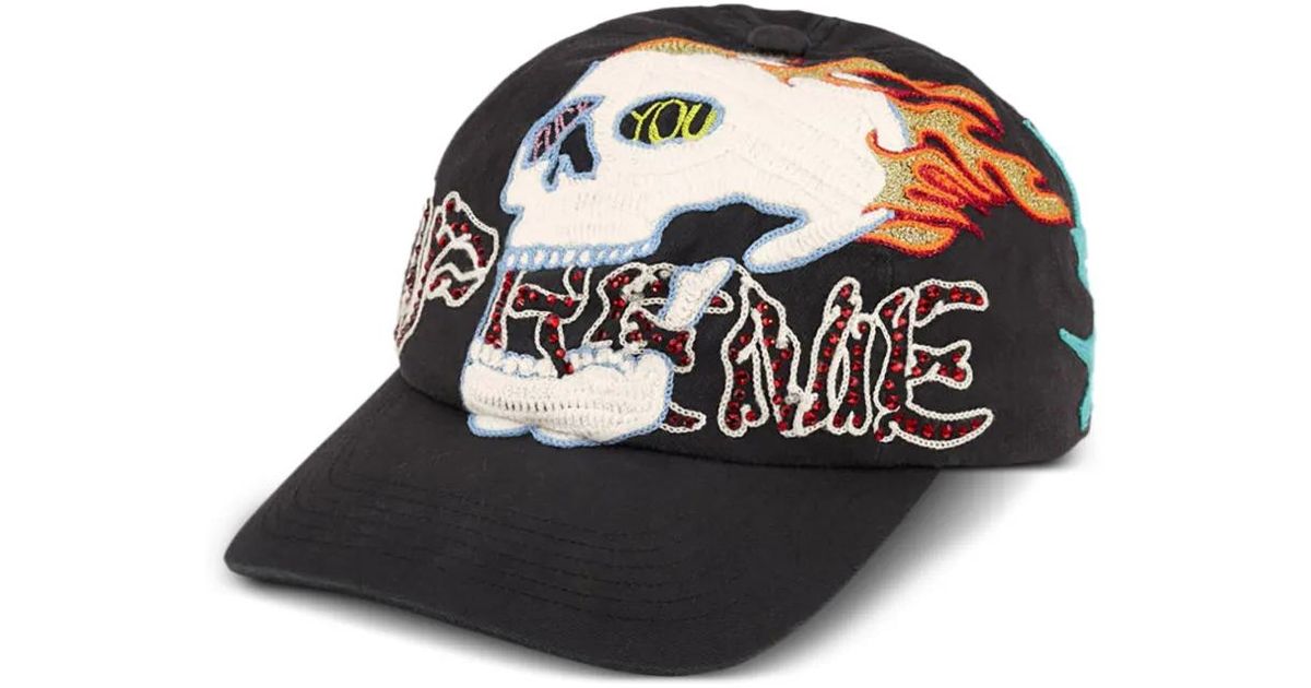 帽子 Supreme WFST 6-Panel Black Supreme Wfst 6-Panel Cap in Black for Men | Lyst
