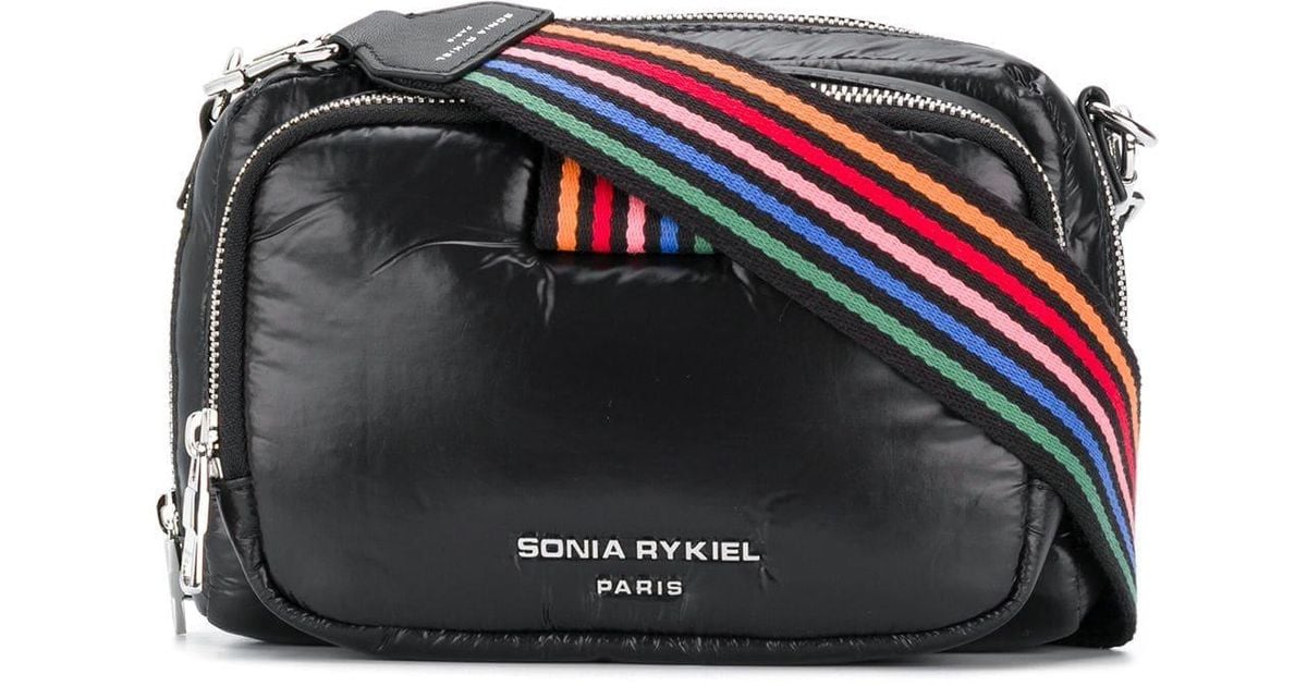 Forever Nylon camera bag Sonia Rykiel en coloris Noir Lyst