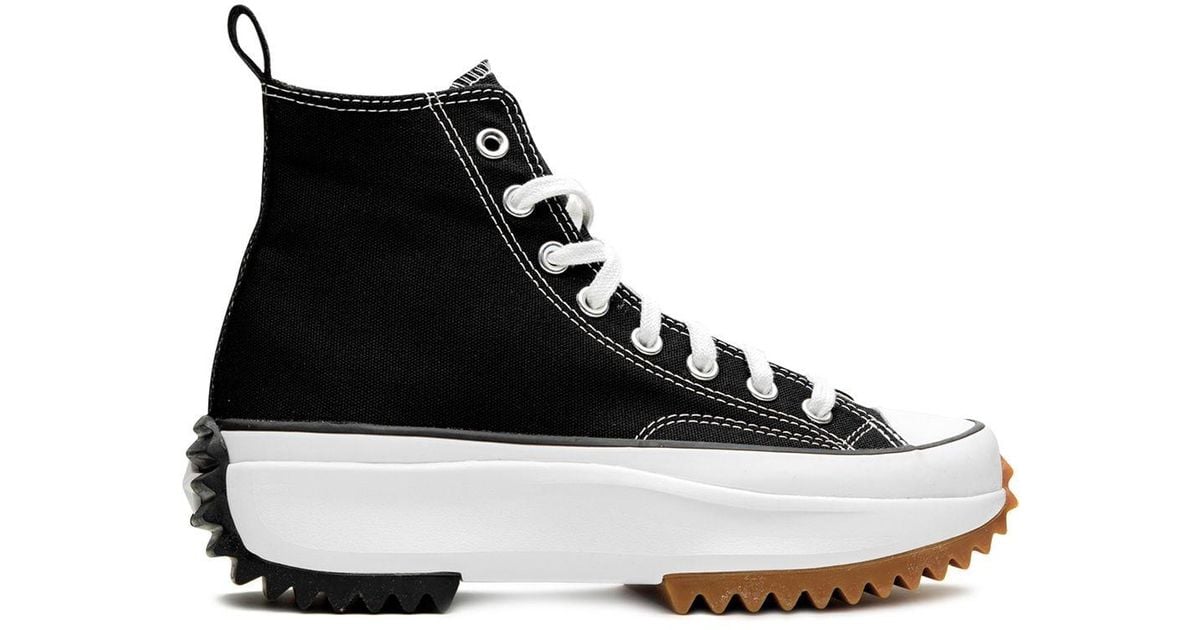 Converse Run Star Hike Hi Shoes in Black for Men - Save 36% - Lyst