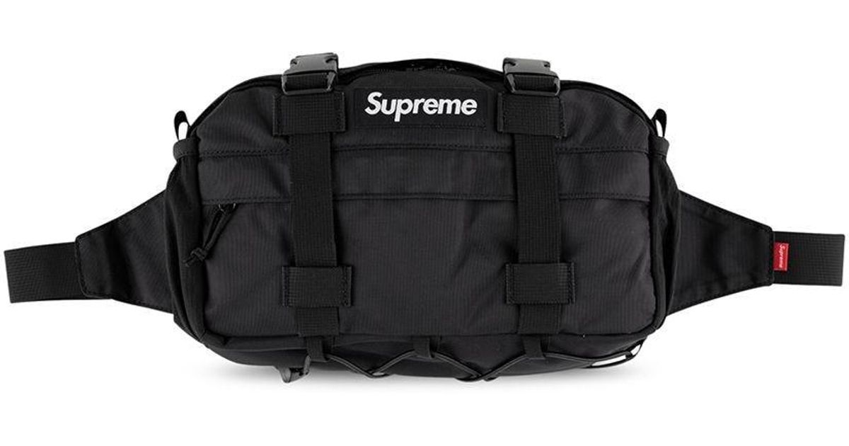 black waist bag