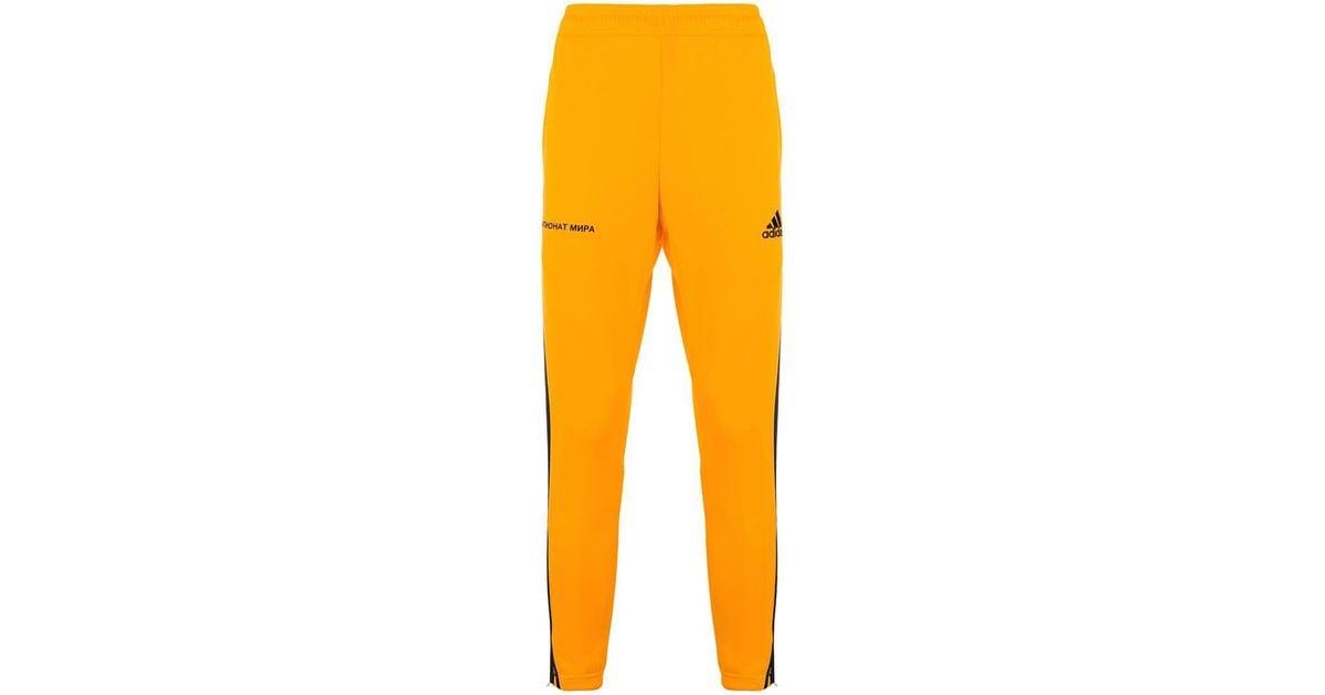 Pantaloni della tuta Adidas x da Uomo di Gosha Rubchinskiy in Giallo | Lyst