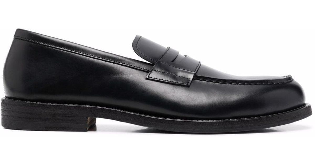 Henderson Slip-on Leather Loafers in Black for Men | Lyst