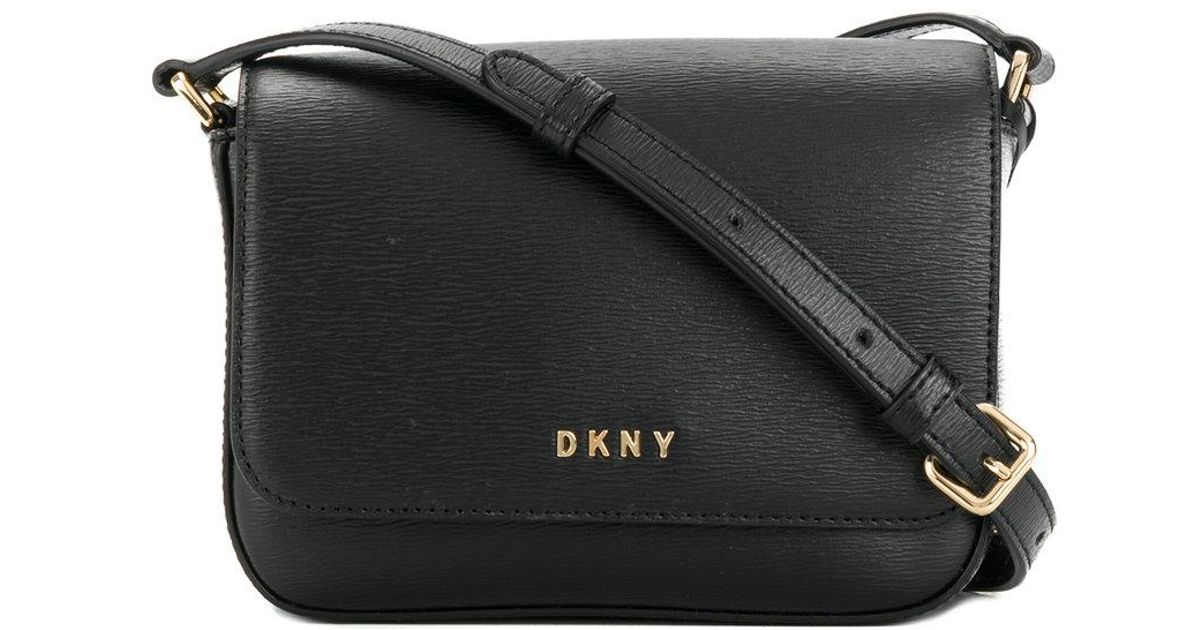 Donna Karan Leather Bryant Crossbody Bag in Black - Lyst