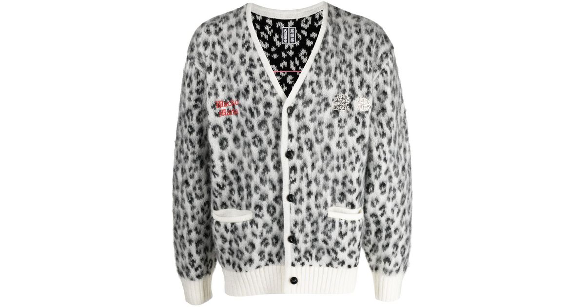 Wacko Maria Blackeyepatch Logo-embroidered Cardigan for Men | Lyst