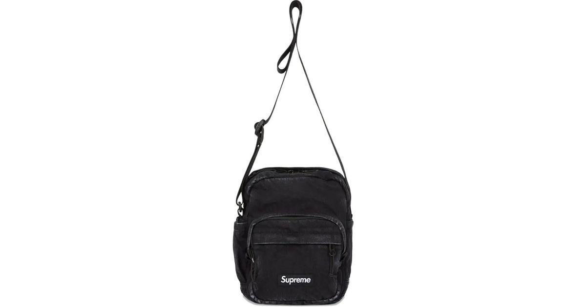 Supreme denim shoulder bag black シュプリーム Supreme Denim Mini Shoulder Bag Black - FW25 - US