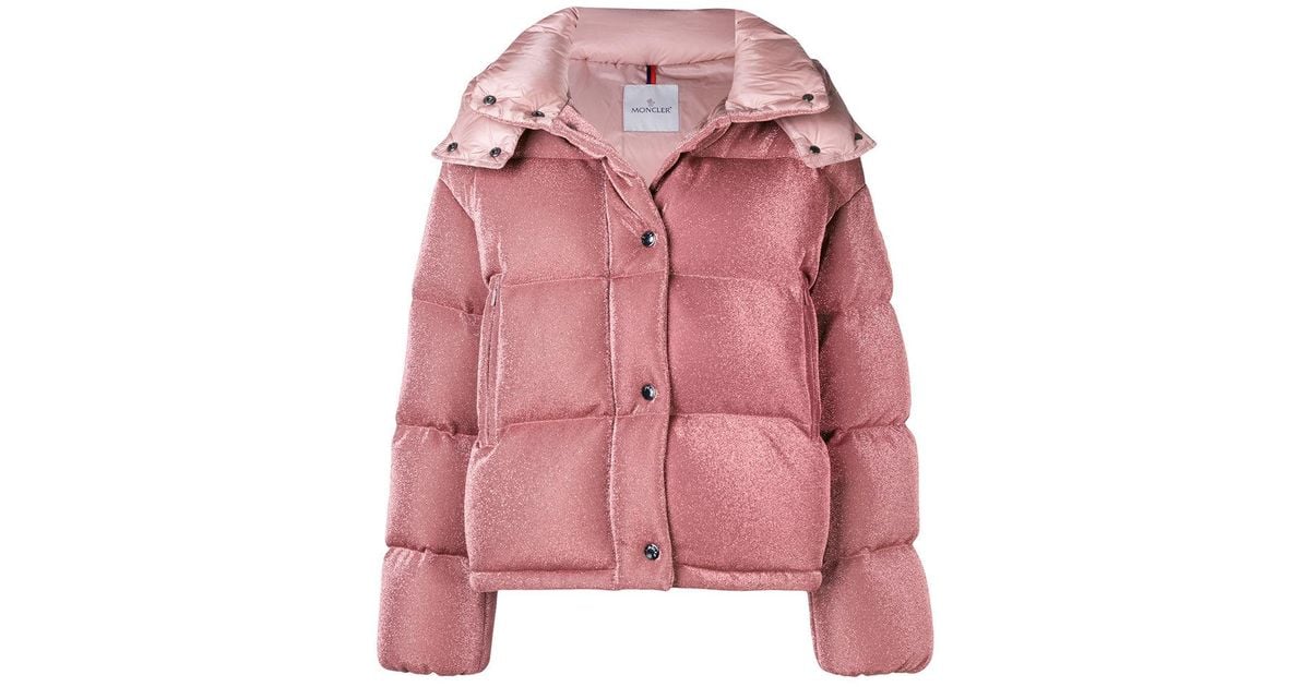 Moncler Goose Caille Jacket in Pink 