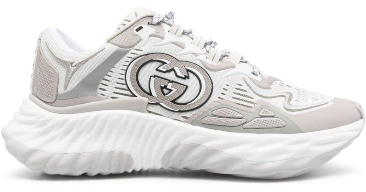 Gucci Ripple Sneakers in White | Lyst