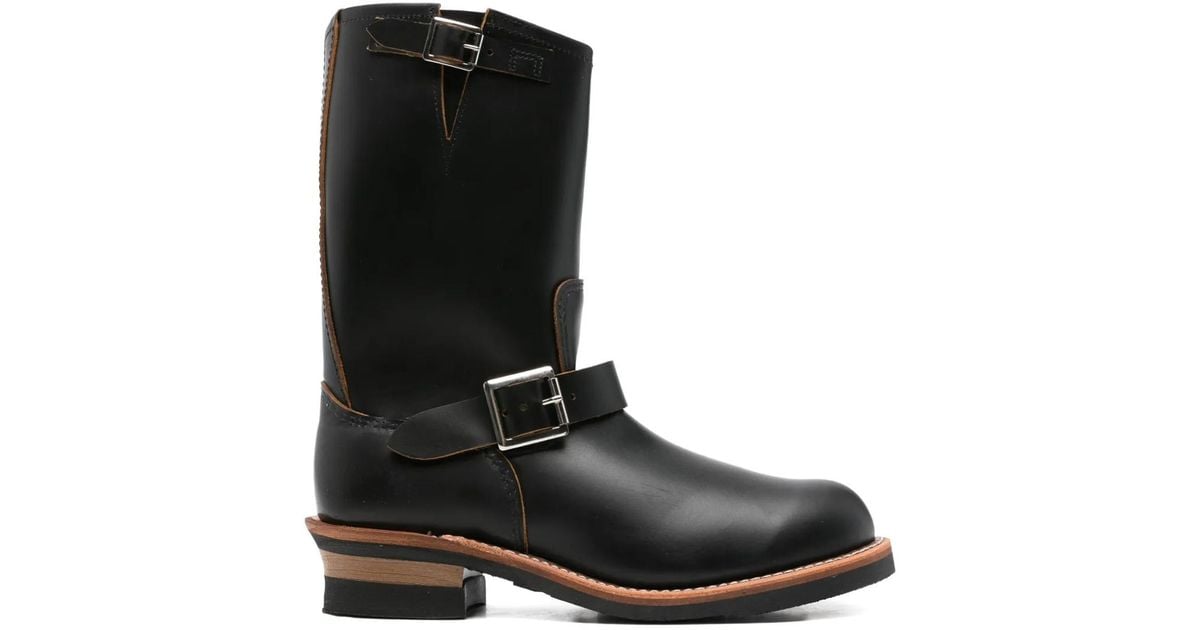 メンズ Red Wing Engineer バックル バイカーブーツ ブラック | Lyst