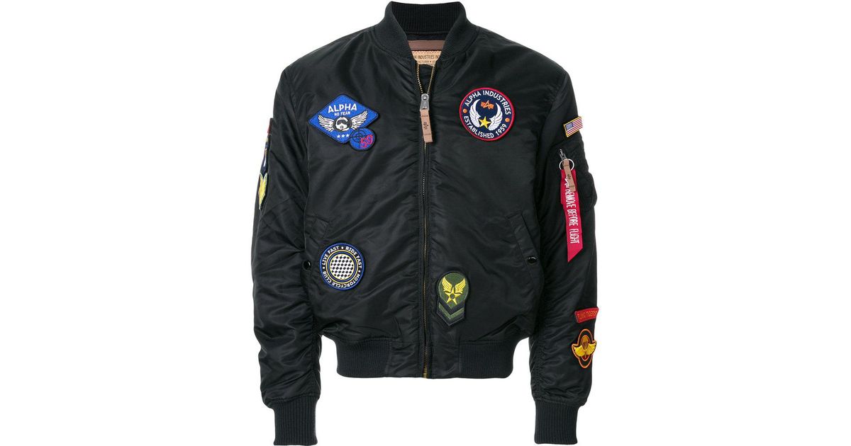 alpha industries badges