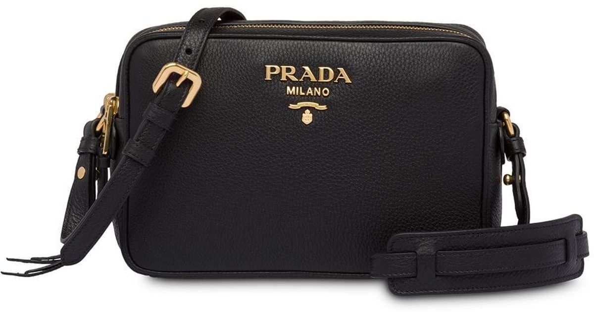 Prada Doublezip Shoulder Bag in Black Lyst