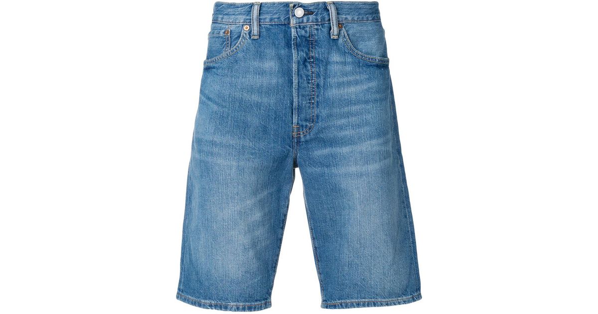 levis knee length shorts