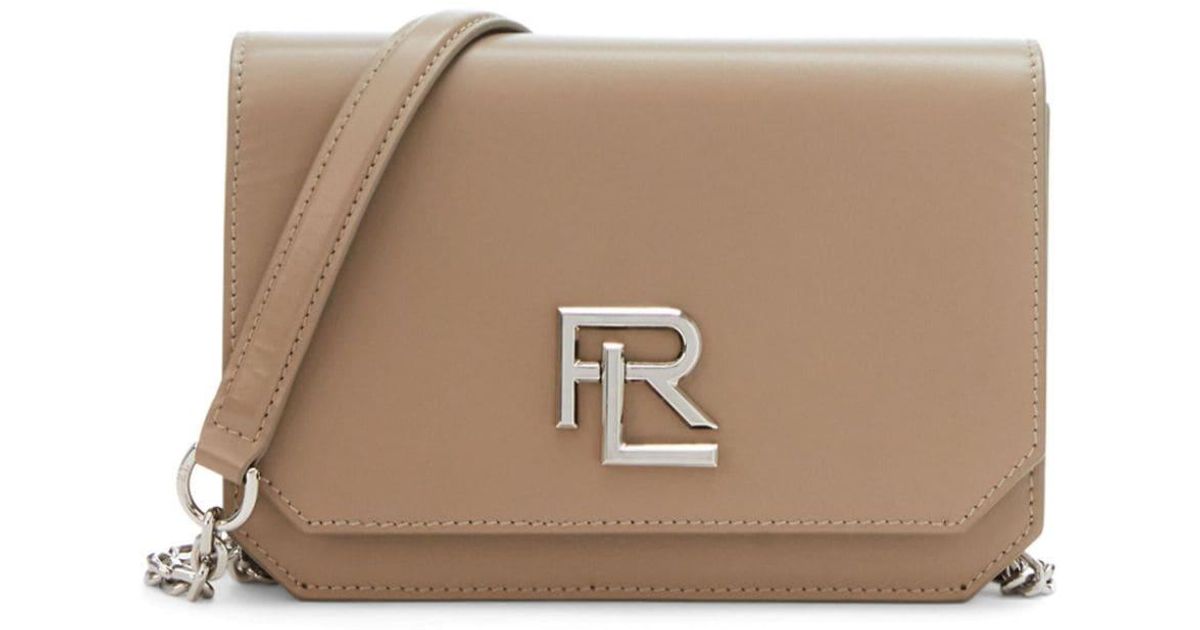 Ralph Lauren Collection logo-plaque Leather Crossbody Bag - Farfetch