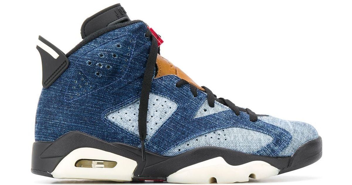 jordans blue jean
