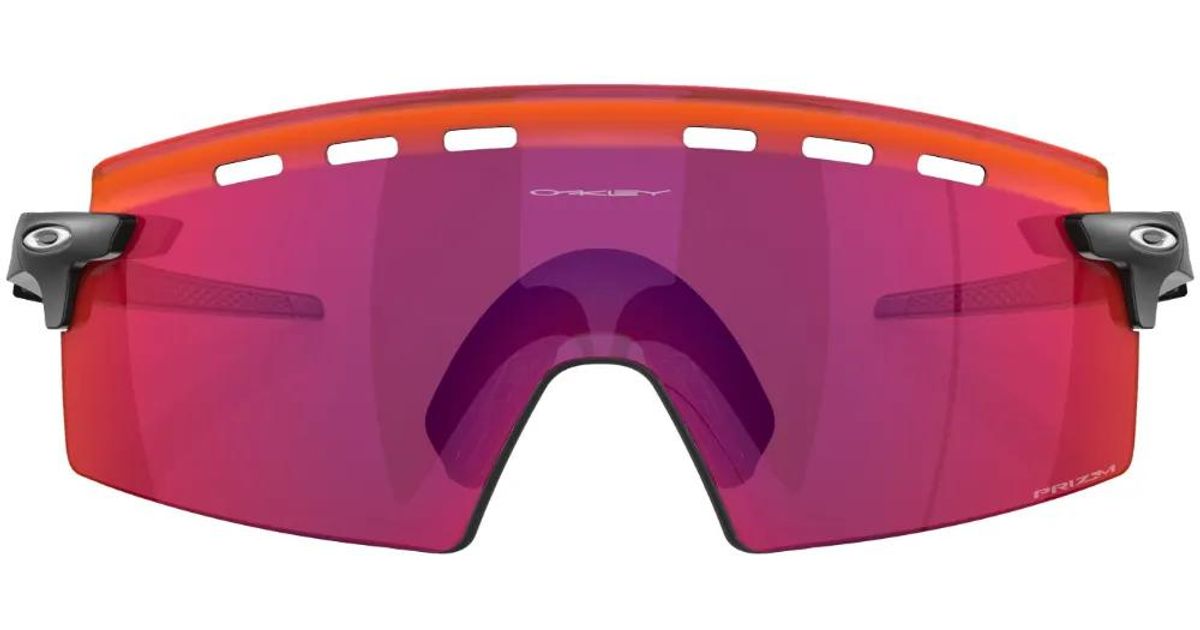 Oakley Encoder Strike Vented Oversize-Frame Sunglasses in Pink | Lyst