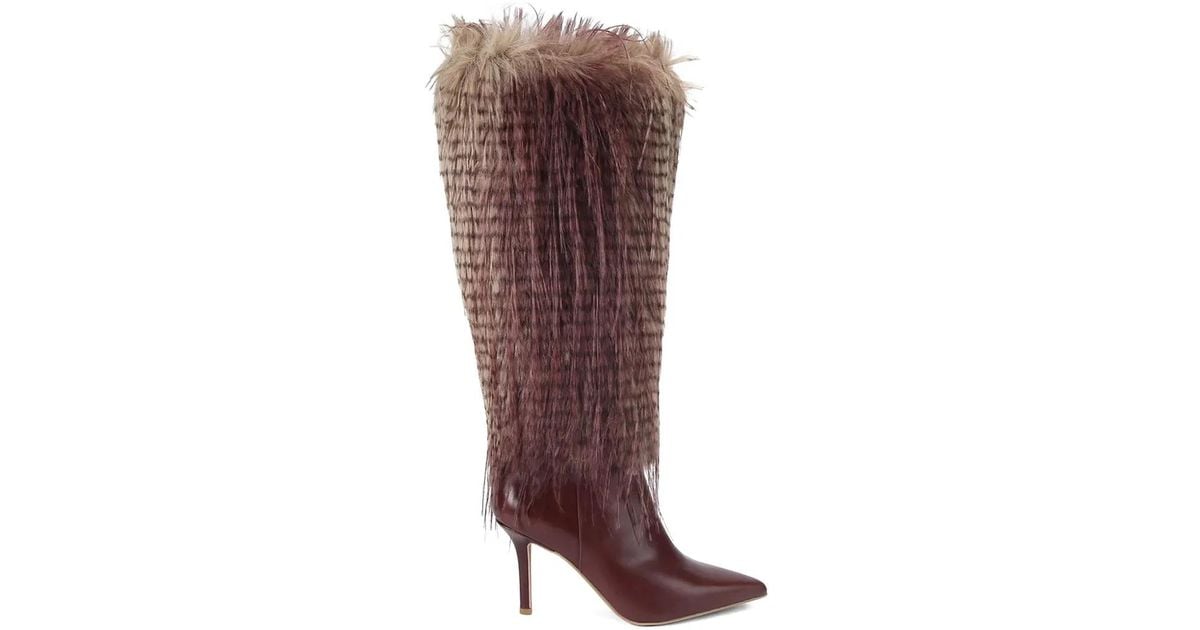 Kurt Geiger Stiletto Heel Boots In Brown Lyst UK kurt-geiger-stiletto-heel-boots-in-brown-lyst-uk
