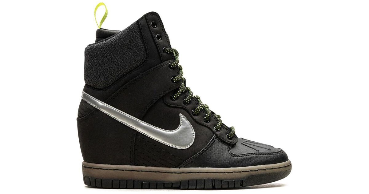 nike dunk sky high black