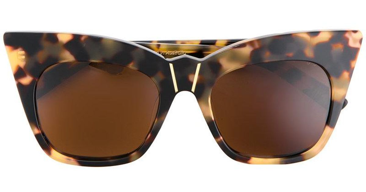 Pared Eyewear Kohl & Kaftans Sunglasses in Brown Lyst
