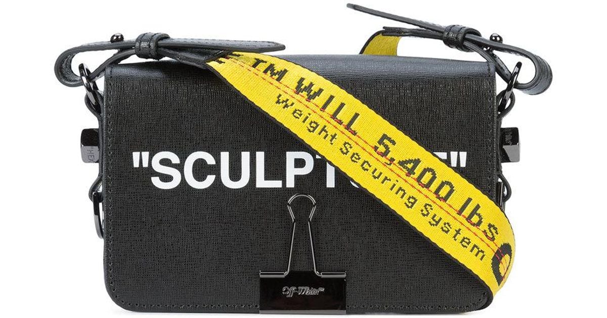 Off-White c/o Virgil Abloh Sculpture Crossbody Bag in Black Off-White c/o Virgil Abloh Sculpture Crossbody Bag in Black