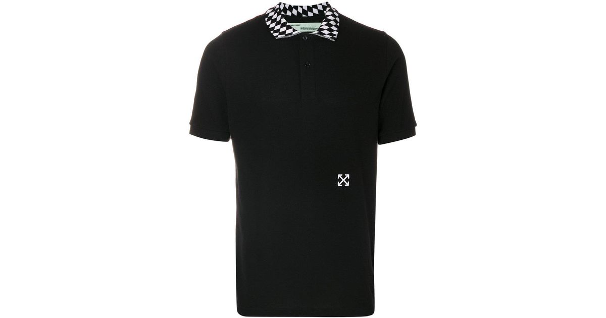 off white polo shirt