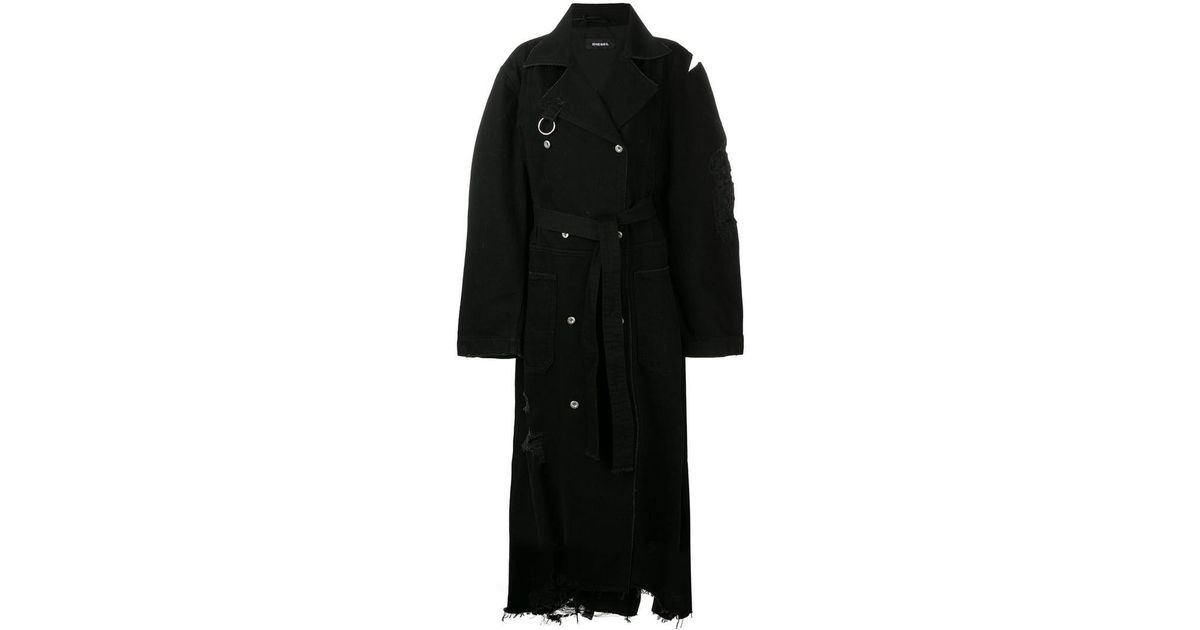 diesel long coat