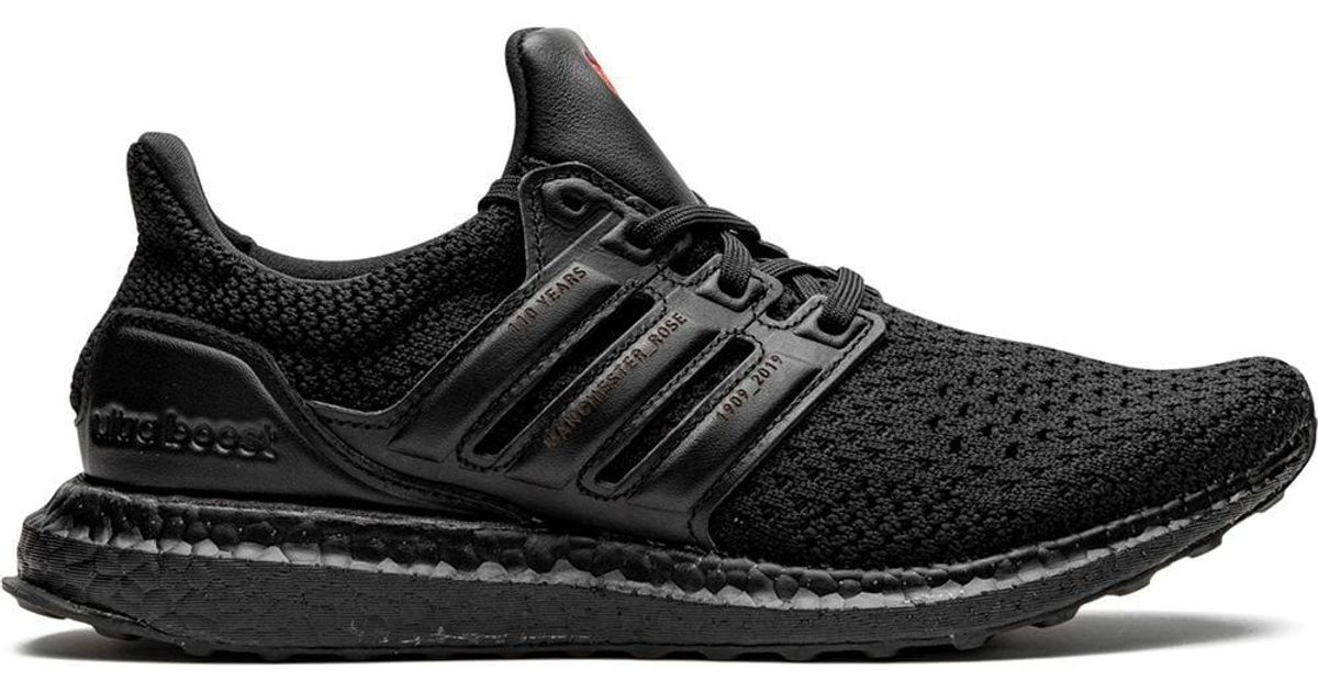adidas X Manchester United Ultraboost Sneakers in Black for Men | Lyst