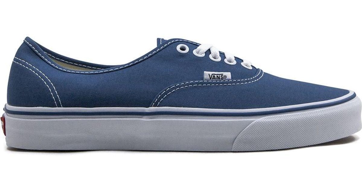 Vans Lace Authentic Low-top Sneakers in Blue for Men - Lyst