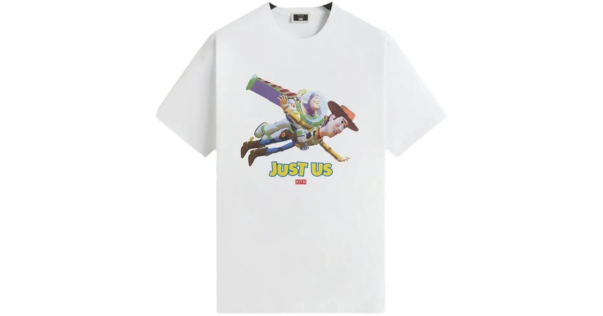 Kith X Disney Crew-Neck T-Shirt in White for Men | Lyst Canada