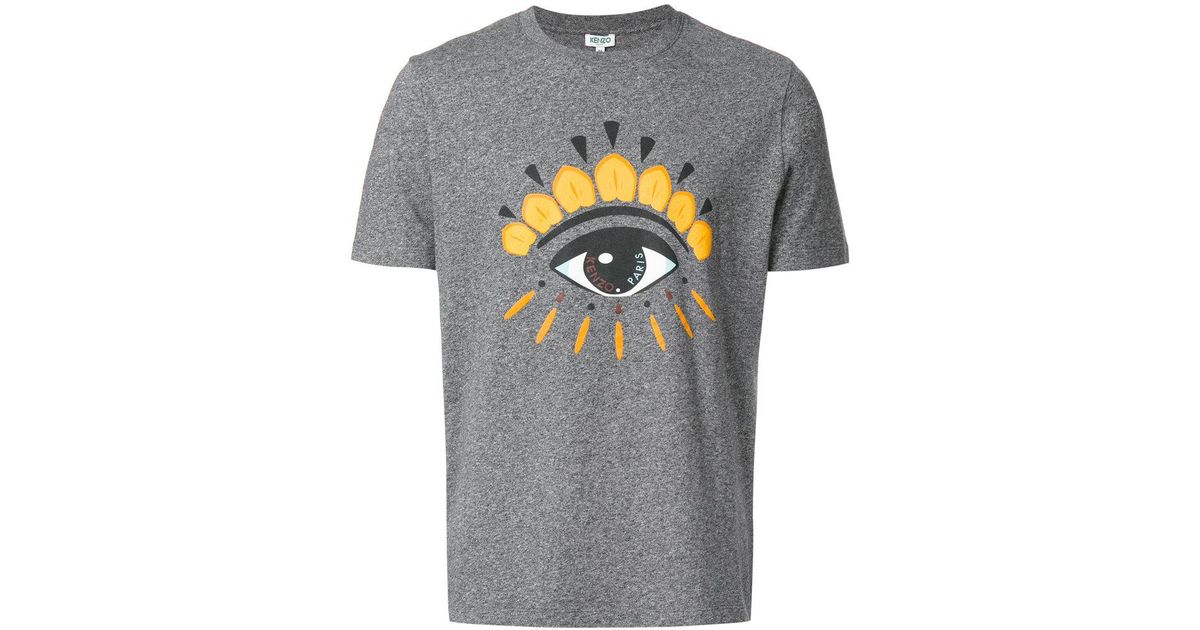 kenzo grey eye t shirt