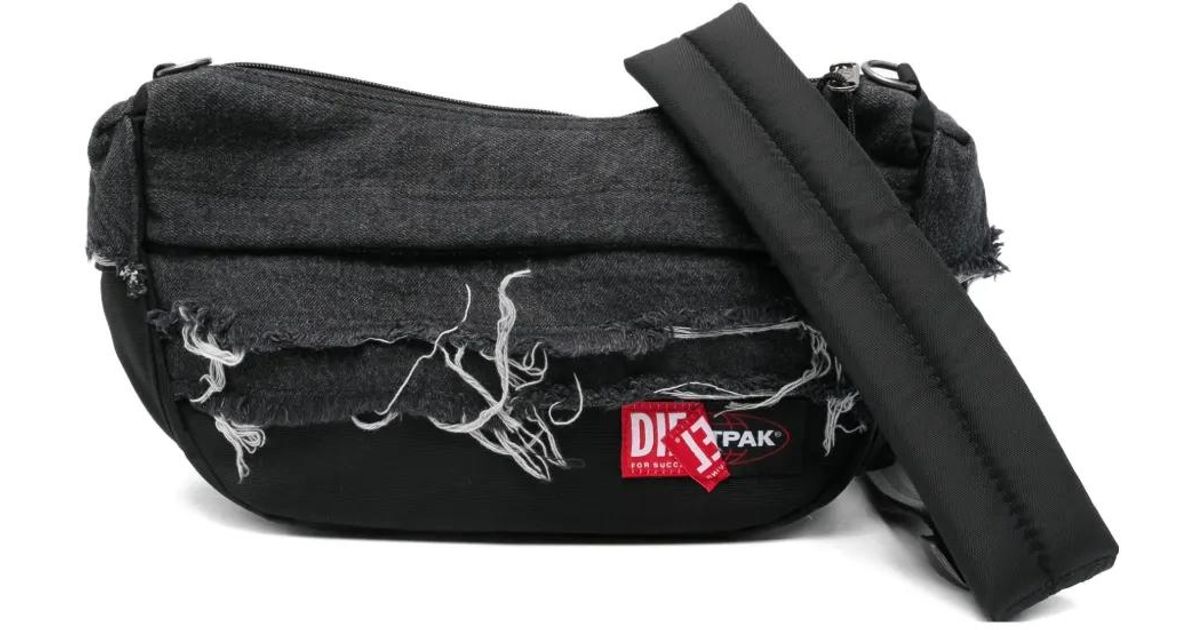Eastpak X Diesel デニムショルダーバッグ ブラック | Lyst