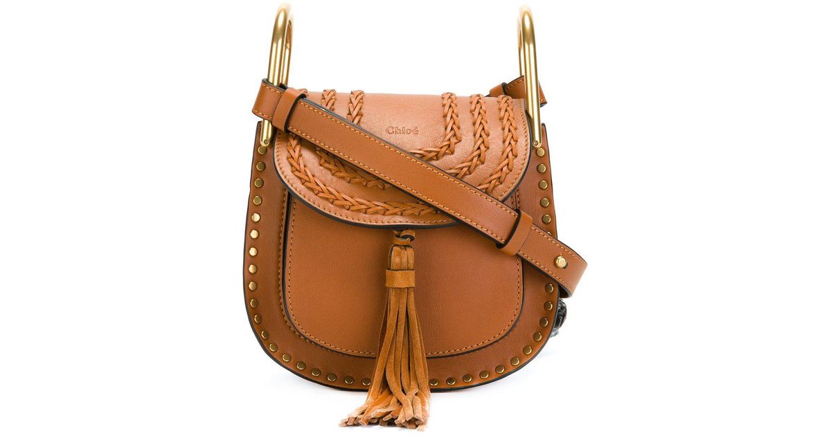 Sac porté épaule "Hudson" Chloé en coloris Marron | Lyst