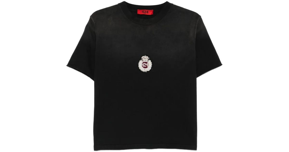 424 Graphic T-Shirt in Black for Men | Lyst