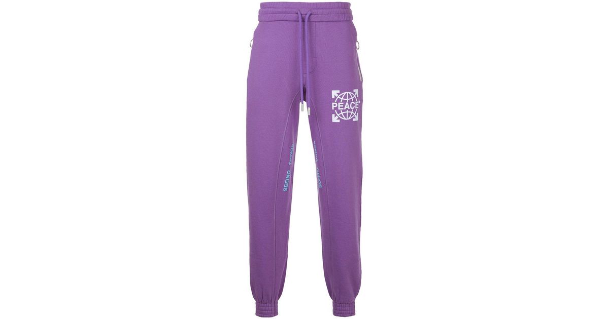 off white seeing things sweatpants