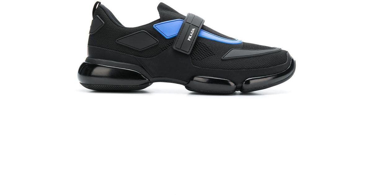 prada cloudbust black and blue