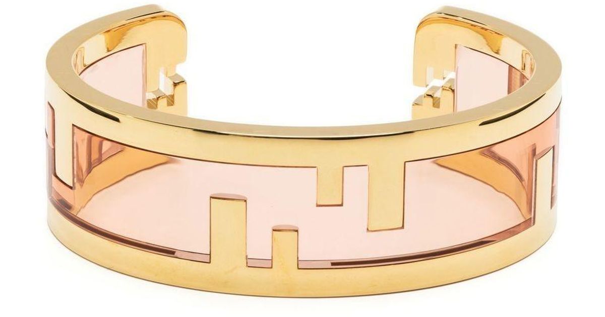 Fendi O'Lock Armband in Pink | Lyst DE