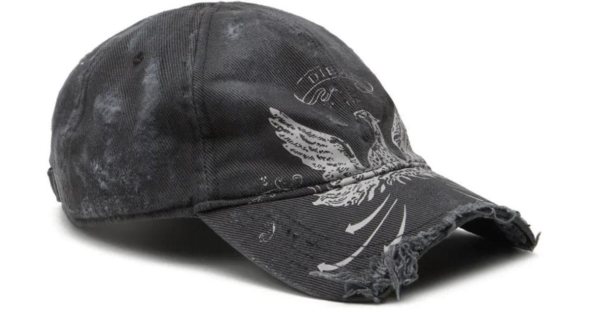 DIESEL Hat in Gray for Men | Lyst